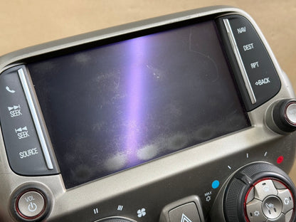 2013 Chevrolet Camaro SS MyLink Premium Radio Face Plate GM