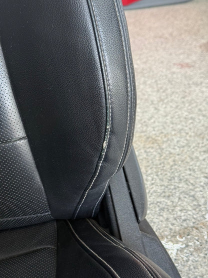 2015-2017 Ford Mustang GT Premium Leather Front Rear Seats Black Heated/Cooled