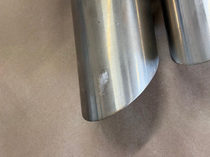 2018-2023 Mustang GT RH Passenger side Active Exhaust Muffler Quad Tip