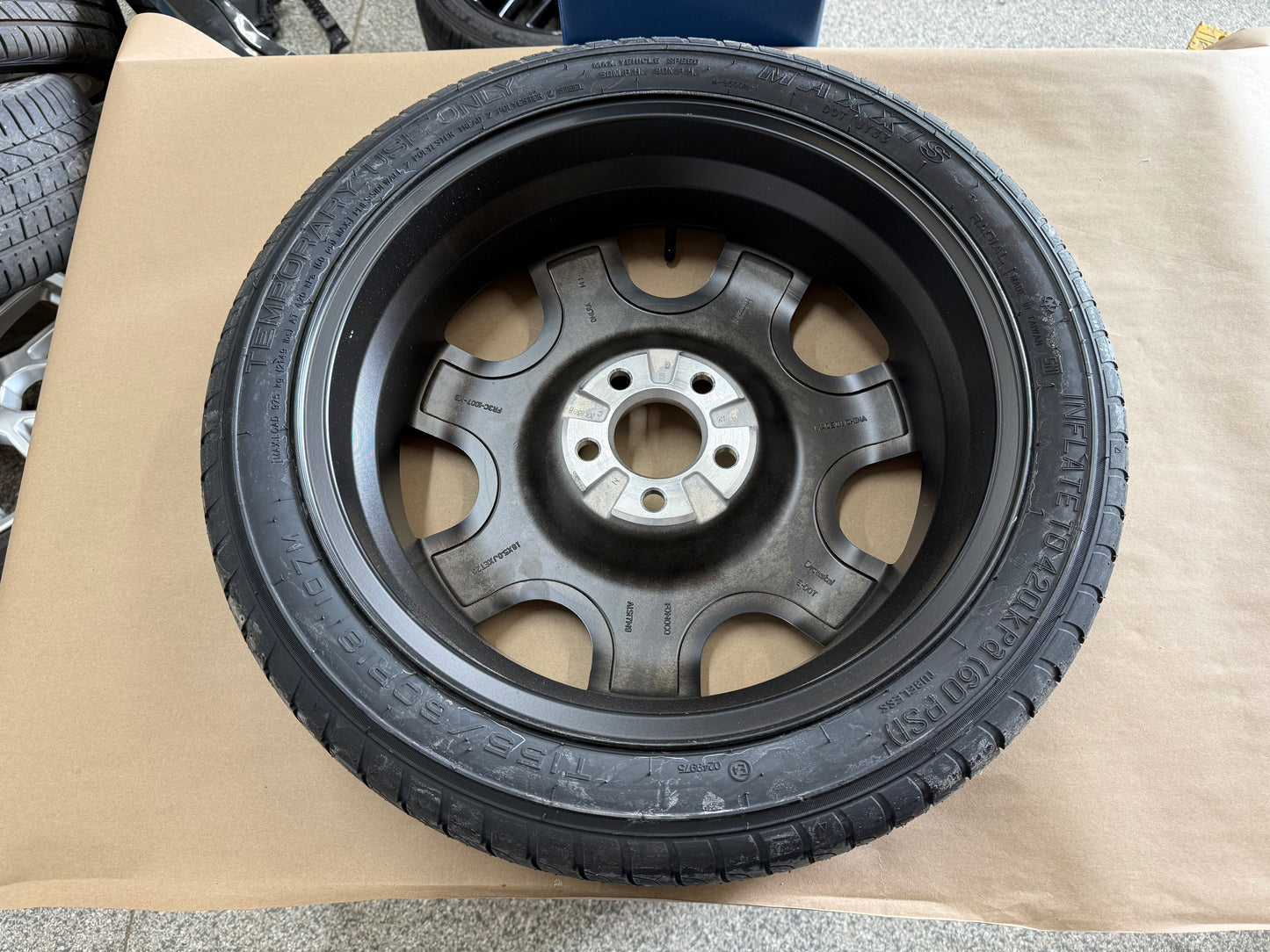 2015-2026 Ford Mustang GT Spare Tire 155/60/18 "Black"