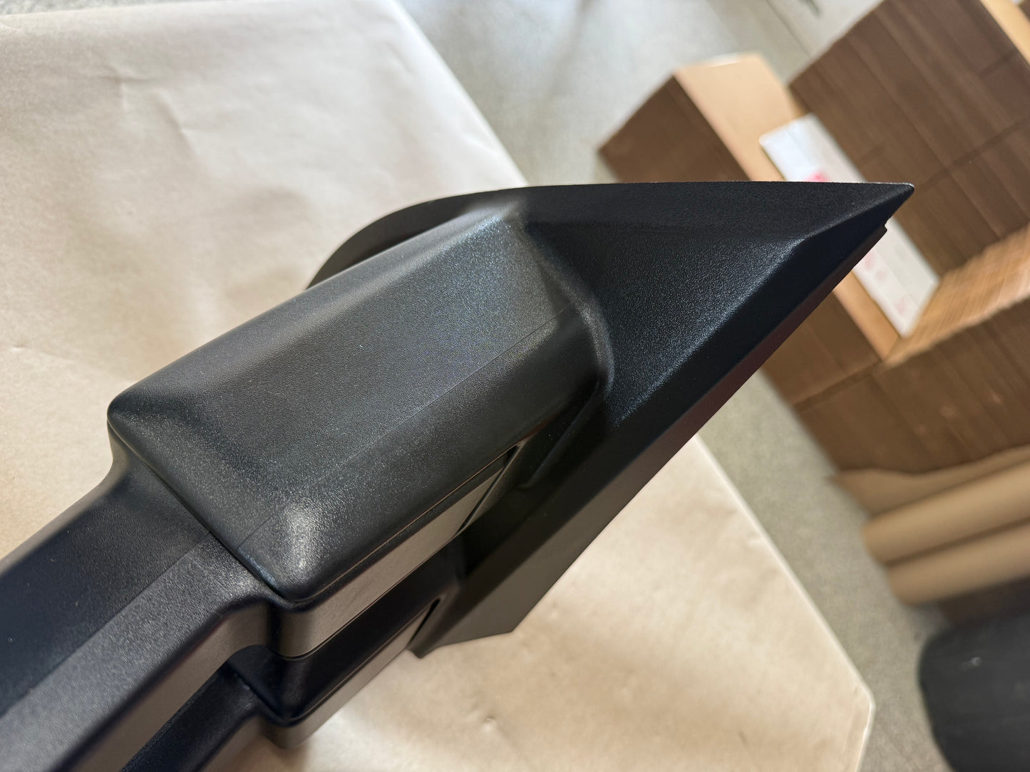 2023-2026 Ford F-250 F-350 LH Driver Side Mirror "PC3B-17683-BELSMAS"