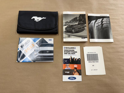 2022 Ford Mustang GT Owners Manual And Literature w/Cover
