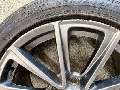 2015-2023 Ford Mustang GT Wheel Rim 19"x8.5" Fortune Viento 255/40/19
