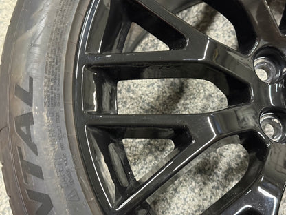 2015-2023 Mustang GT 5.0 19x9.5" Wheel Rim PP1 Rear 275/40/19 Continental