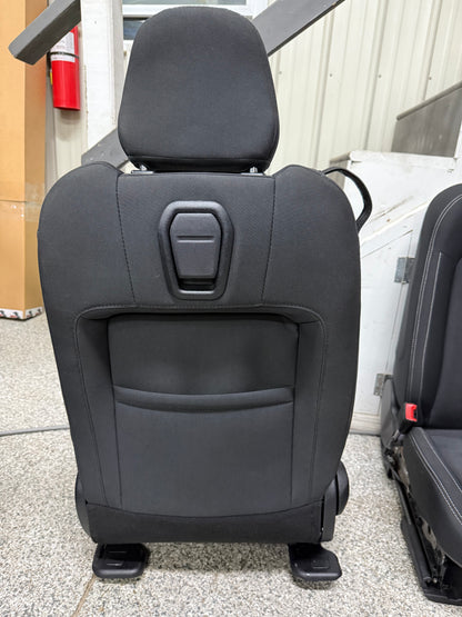 2018-2023 Ford Mustang GT Black Cloth Seats Coupe Front Power Seats