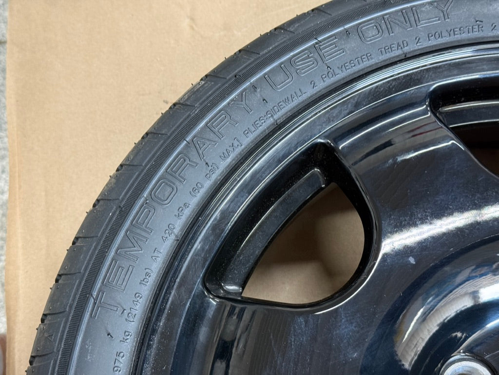 2015-2026 Ford Mustang GT Spare Tire 155/60/18 "Black"