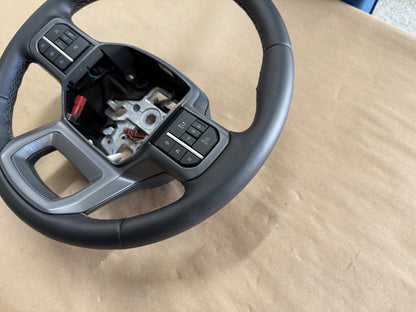 2023-2026 Ford F-250 F-350 Super Duty Soft Leather Steering Wheel 11k miles