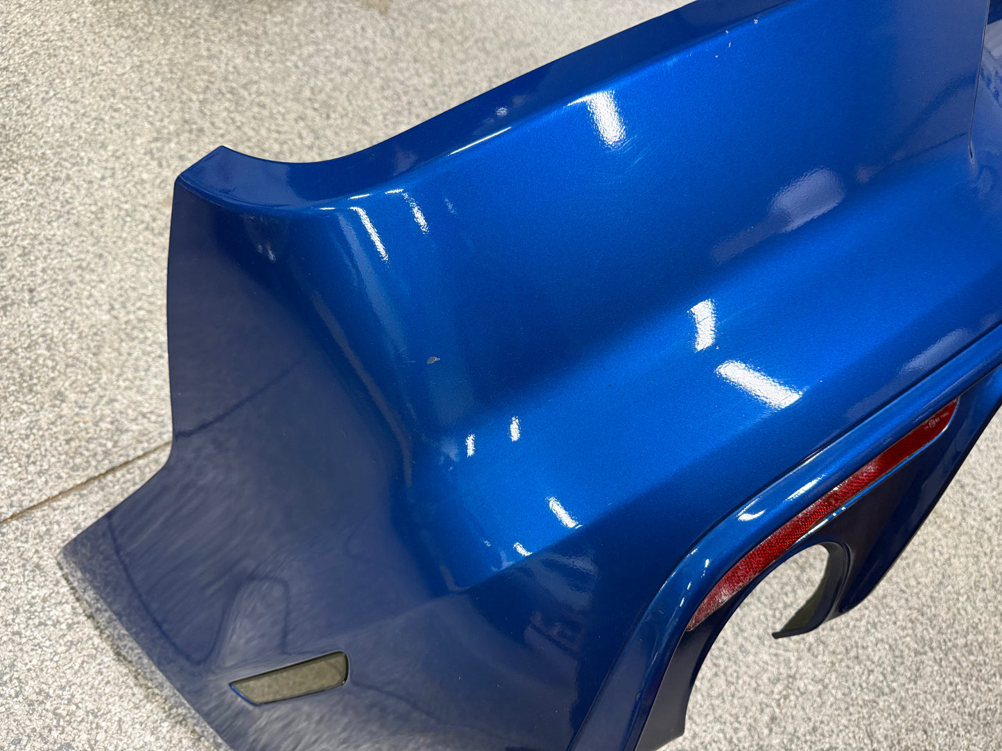 2015-2017 Ford Mustang GT Rear Bumper Complete "Blue"