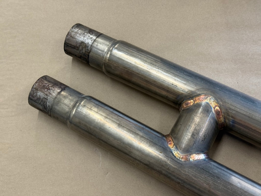2015-2023 Ford Mustang GT Steeda Resonator Delete H-Pipe - Aftermarket