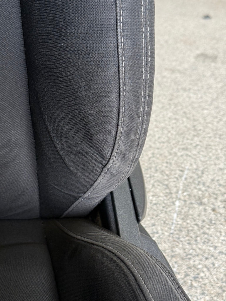 2018-2023 Ford Mustang GT Black Cloth Seats Coupe Front Rear Power Seats