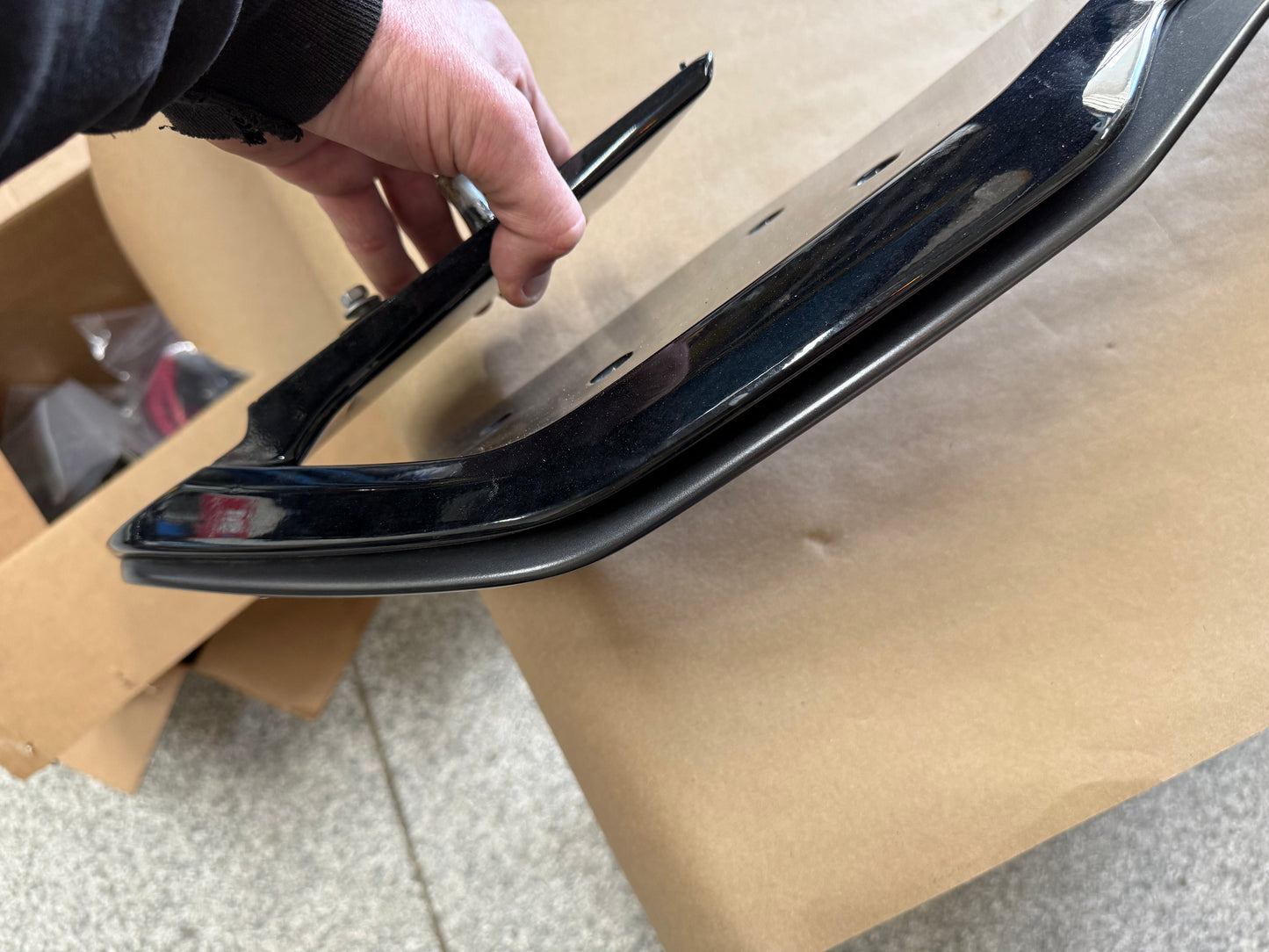 2024-2026 Ford Mustang GT Dark Horse Rear Trunk 4-Post Spoiler "Black"