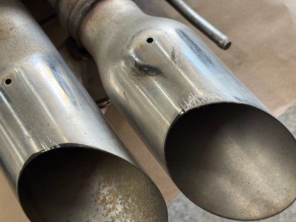 2018-2023 Ford Mustang GT Active Exhaust Quad Tip Mufflers