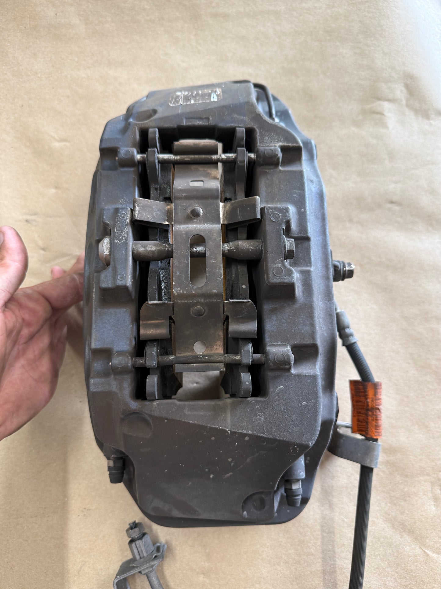 2024-2026 Ford Mustang GT 6 Piston Front Brembo Brake Calipers 19k Miles