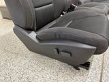 2010-2015 Chevy Camaro SS Black Cloth Seats Front & Rear Coupe