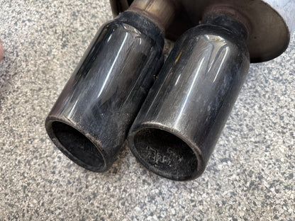 2018-2023 Ford Mustang GT Borla ATAK Cat-Back Exhaust System Black Tip *Damaged*
