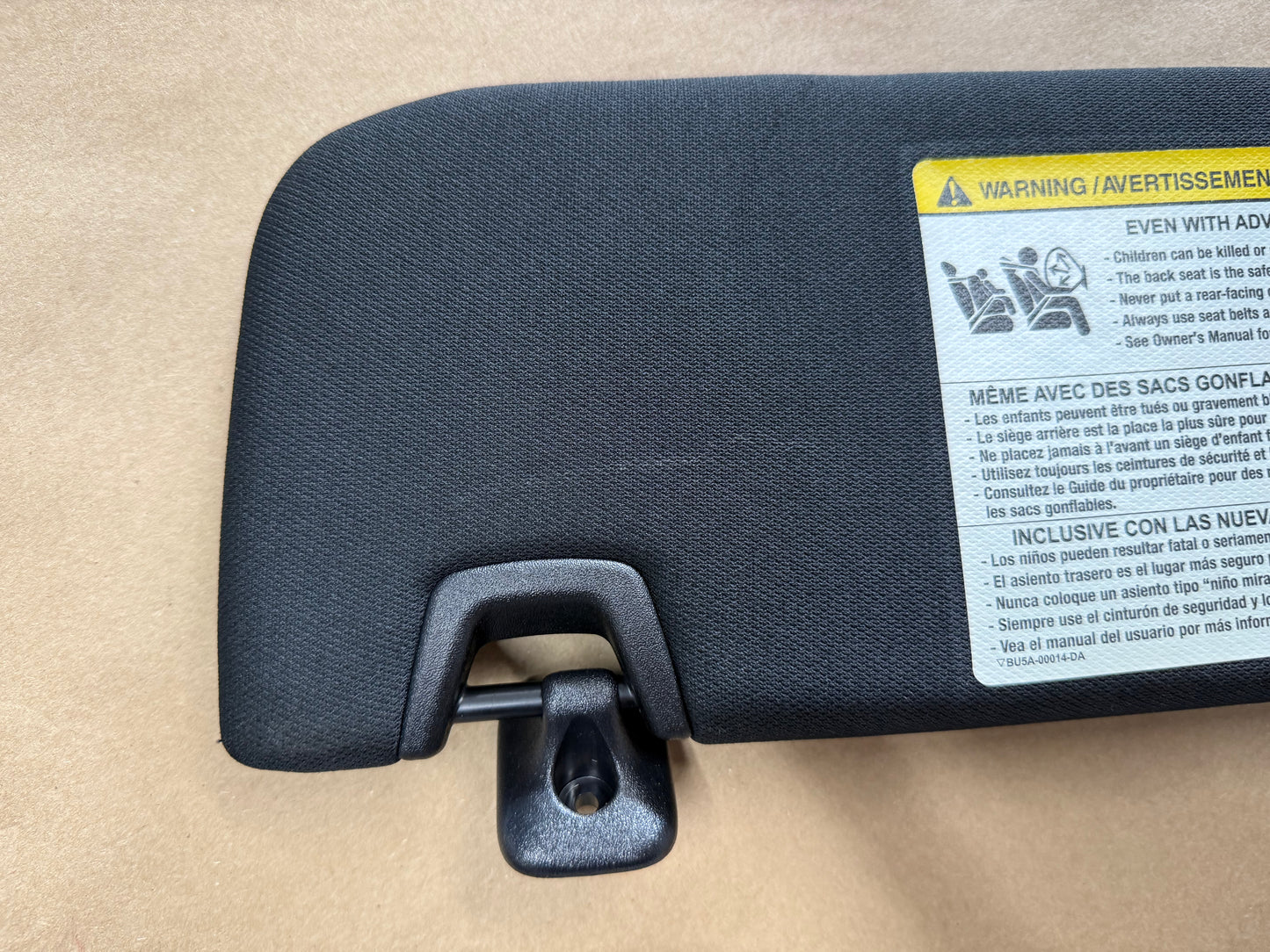2015-2023 Ford Mustang Coupe Sun Visors Pair "Home Link"