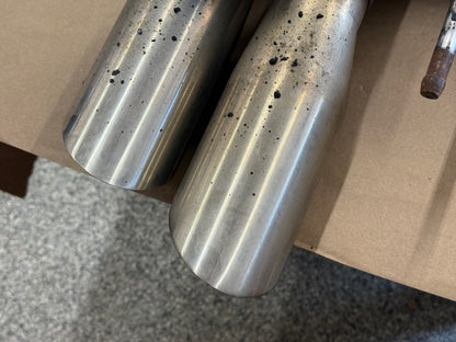2018-2023 Ford Mustang GT Active Exhaust Quad Tip Mufflers
