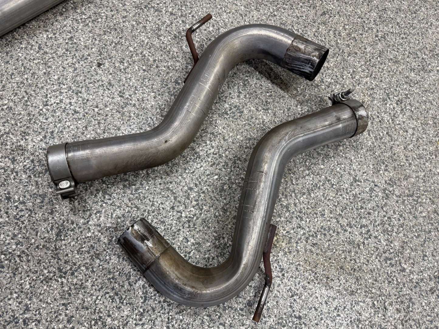 2018-2023 Ford Mustang GT 5.0L MBRP 3" Cat Back 4" Tips, Race Version (Damaged)