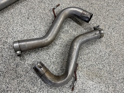 2018-2023 Ford Mustang GT 5.0L MBRP 3" Cat Back 4" Tips, Race Version (Damaged)