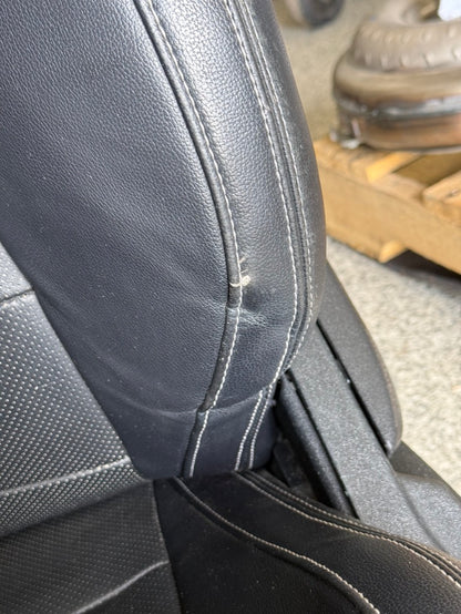 2015-2017 Ford Mustang GT Premium Leather Front Rear Seats Black Heated/Cooled