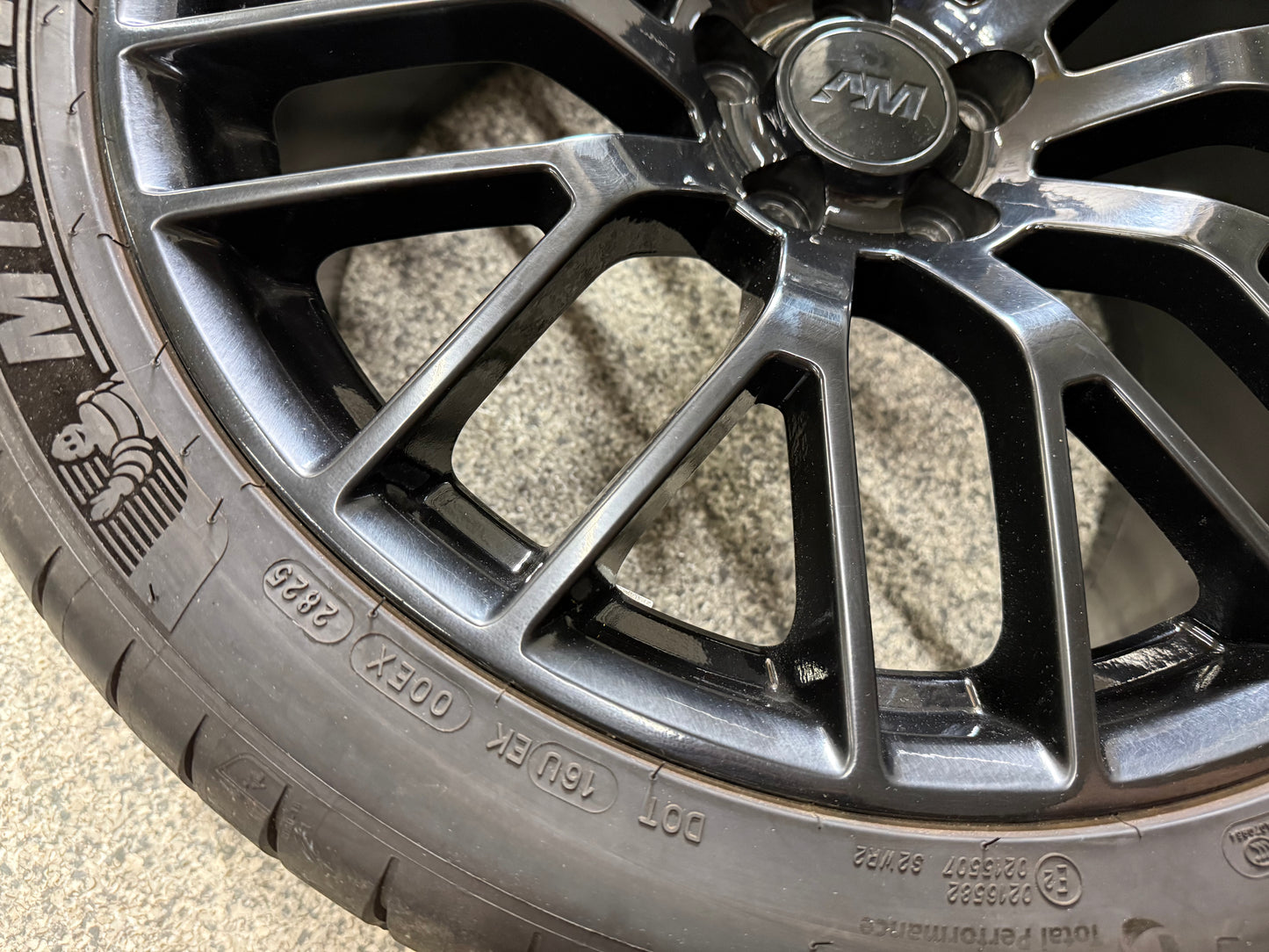 2015-2023 Ford Mustang GT 20x10" Wheel Rim PP1 305/30/20 Michelin AM Replica