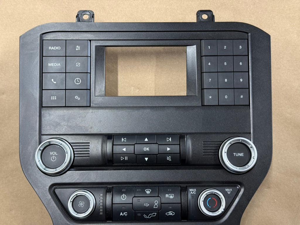 2018-2023 Ford Mustang GT Face Plate Radio Trim Piece