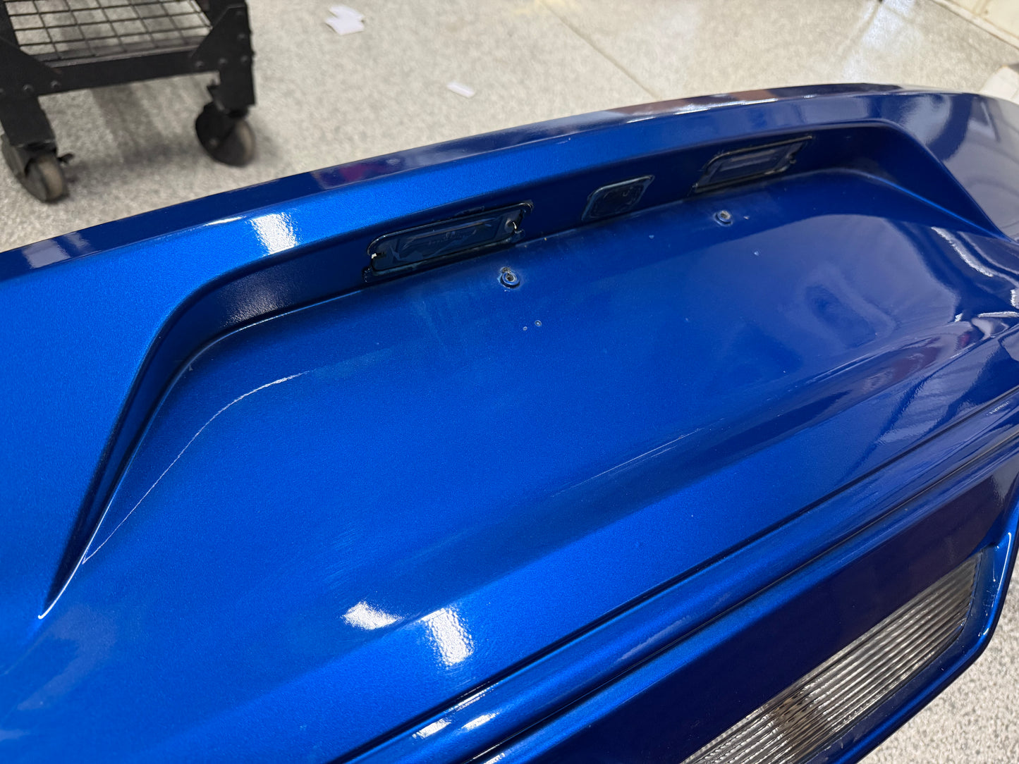 2015-2017 Ford Mustang GT Rear Bumper Complete "Blue"