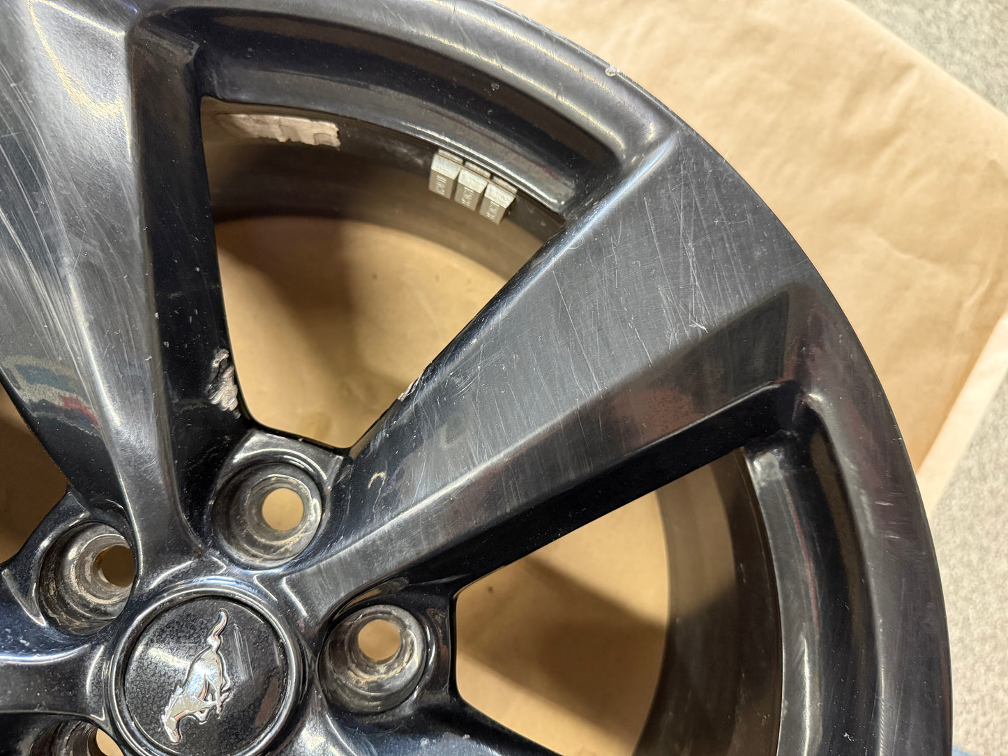 2015-2023 Ford Mustang GT Black Wheel Rim 19x8.5"