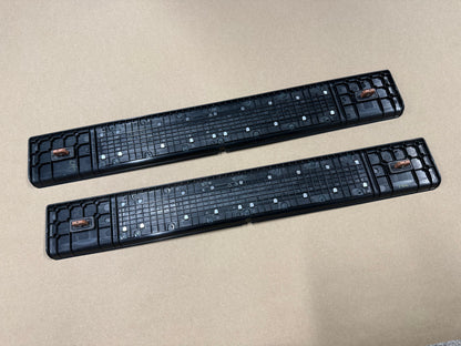 2015 Ford Mustang GT Anniversary Scuff Plates Interior Trim Black