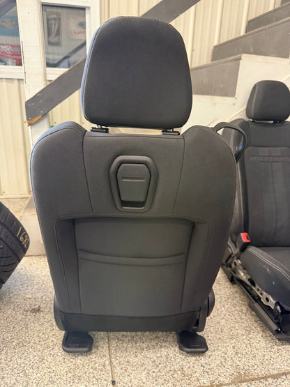 2018-2023 Ford Mustang GT Black Cloth Seats Coupe Front Power Seats