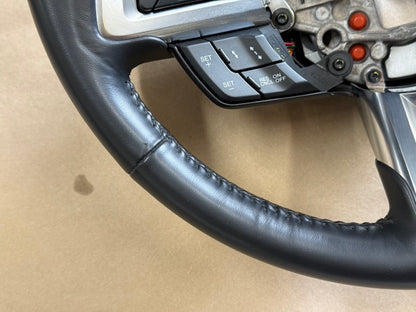 2018-2023 Mustang Leather Steering Wheel Automatic Paddle Shifters