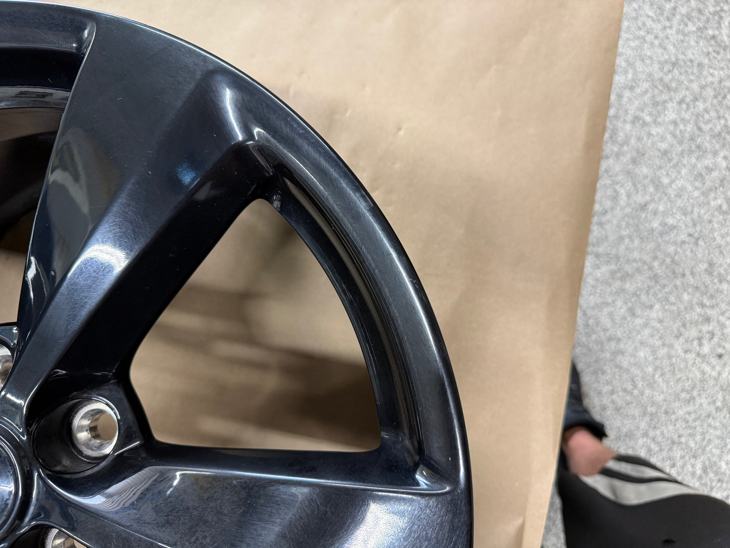 2015-2023 Ford Mustang GT Black Wheel Rim 19x8.5"
