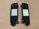 2015-2023 Ford Mustang Coupe Sun Visors Pair "Home Link"