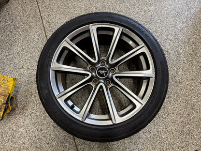 2015-2017 Ford Mustang GT Wheel Rim 19"x8.5" Fortune Viento 255/40/19