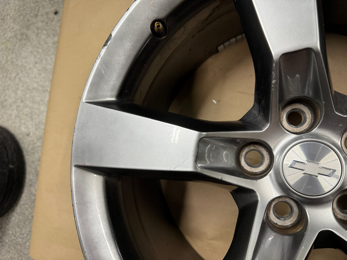 2010-2013 Chevrolet Camaro SS 20x9" Silver Wheel Rim