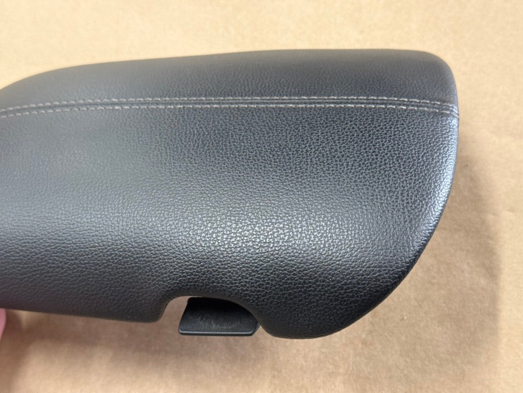2015-2023 Ford Mustang Center Top Console Lid Armrest Grey Stitching