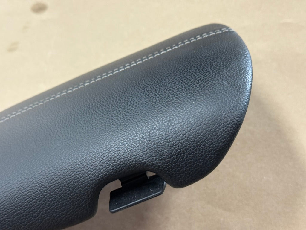 2015-2023 Ford Mustang Center Top Console Lid Armrest Creme Stitching