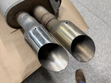 2024-2026 Ford Mustang GT Active Exhaust Quad Tip Mufflers