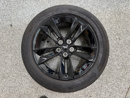 2024-2026 Ford Mustang GT 5.0 18x8.5" Wheel Rim Continental 255/45/18