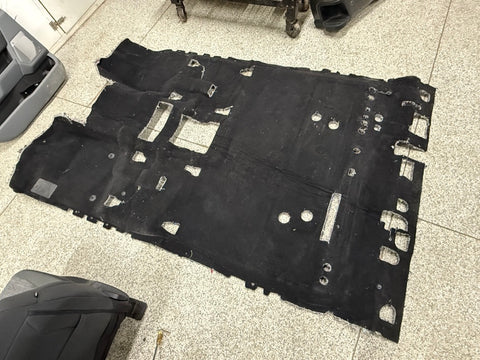 2023-2025 Ford F-250 F-350 Black Floor Carpet Crew Cab