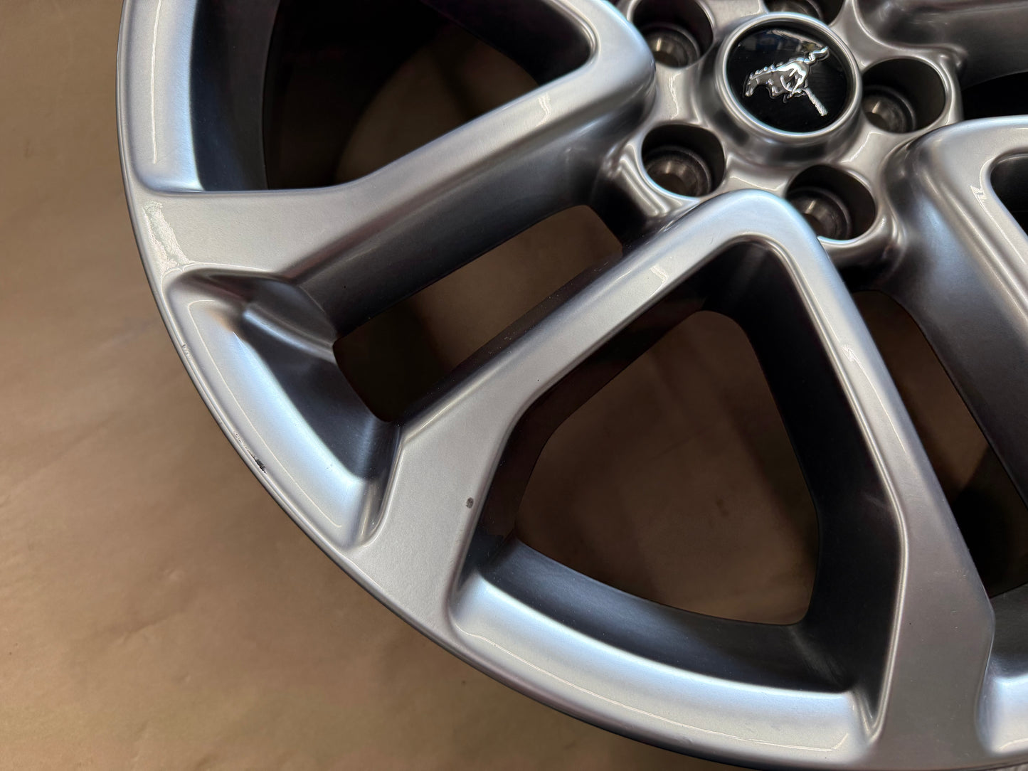 2015-2023 Ford Mustang GT Silver Wheel Rim 20x9"
