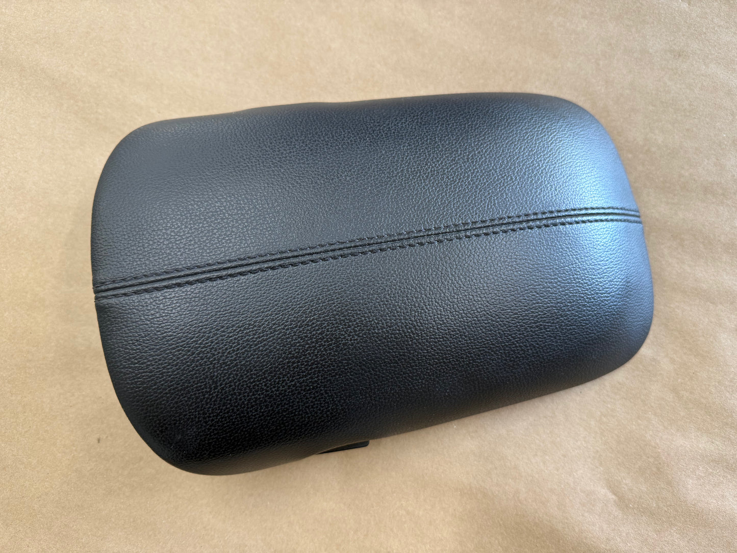 2015-2023 Ford Mustang Center Top Console Lid Armrest Black Stitching