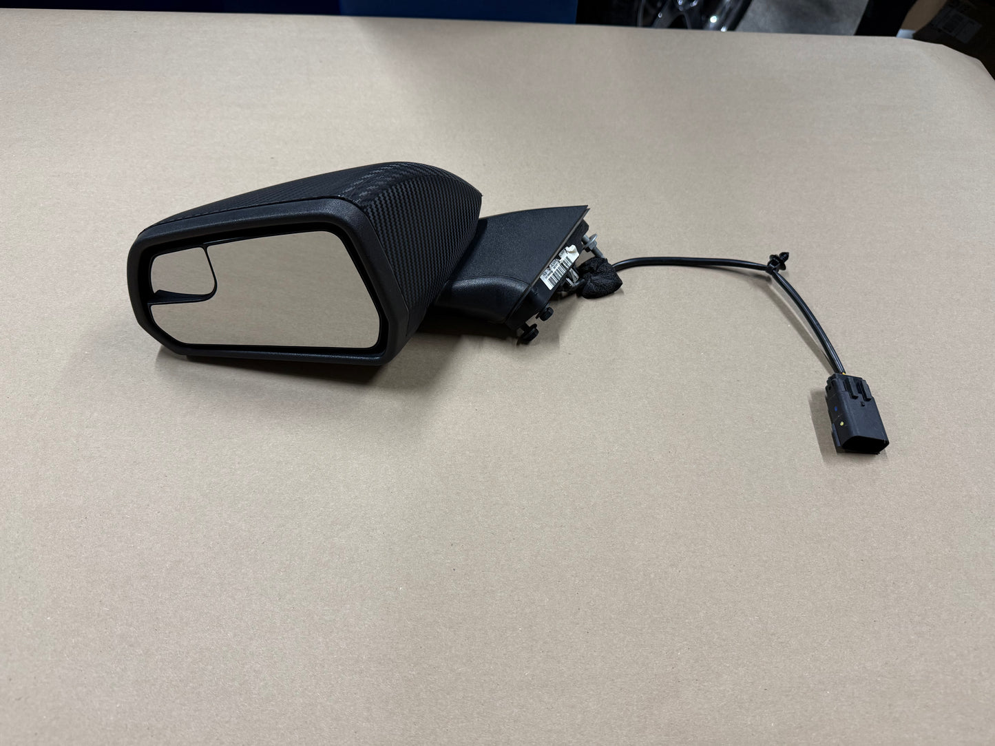 2015-2023 Ford Mustang GT LH Driver Side Mirror "Carbon Wrap"
