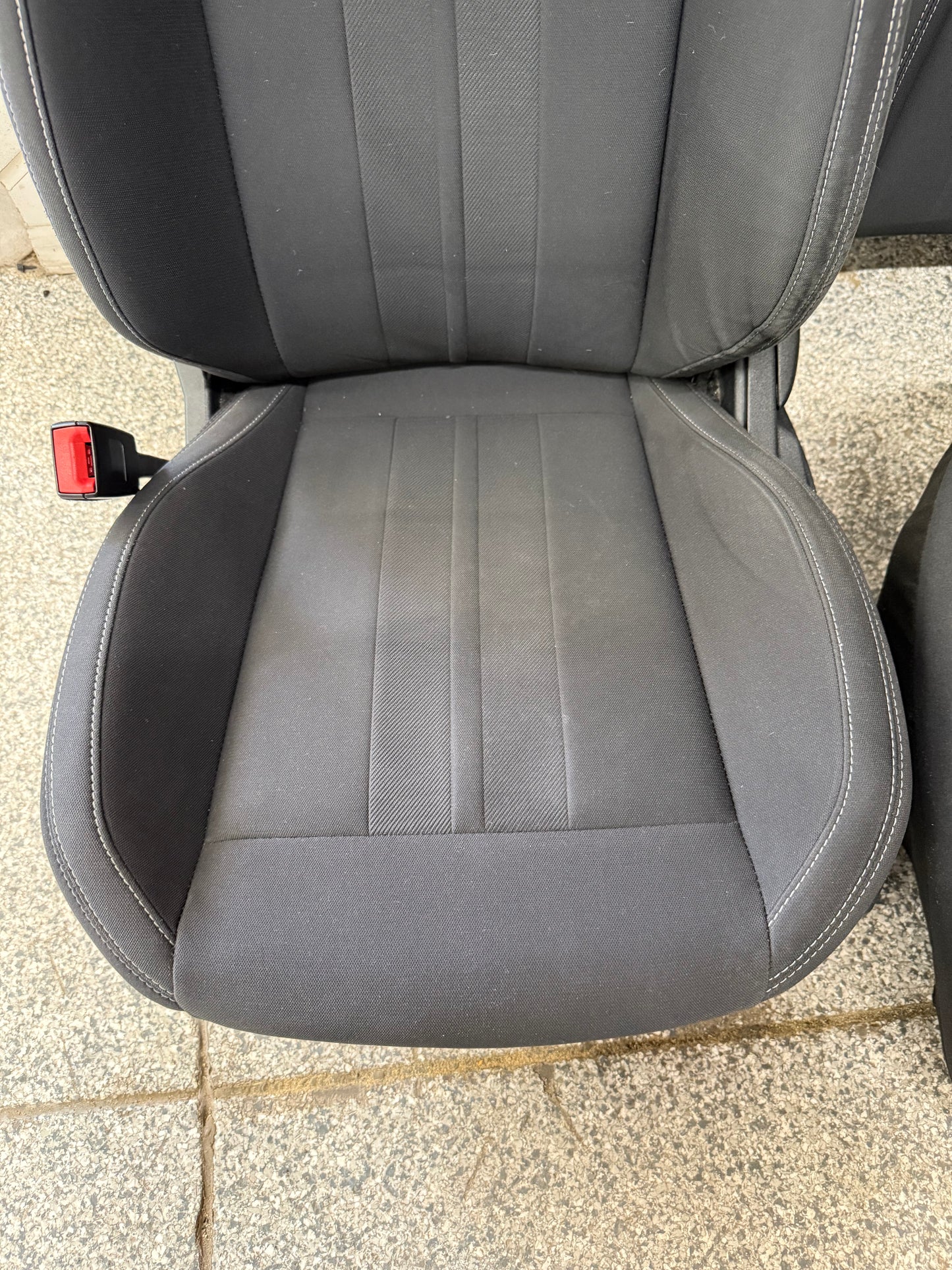 2018-2023 Ford Mustang GT Black Cloth Seats Coupe Front Rear Power Seats