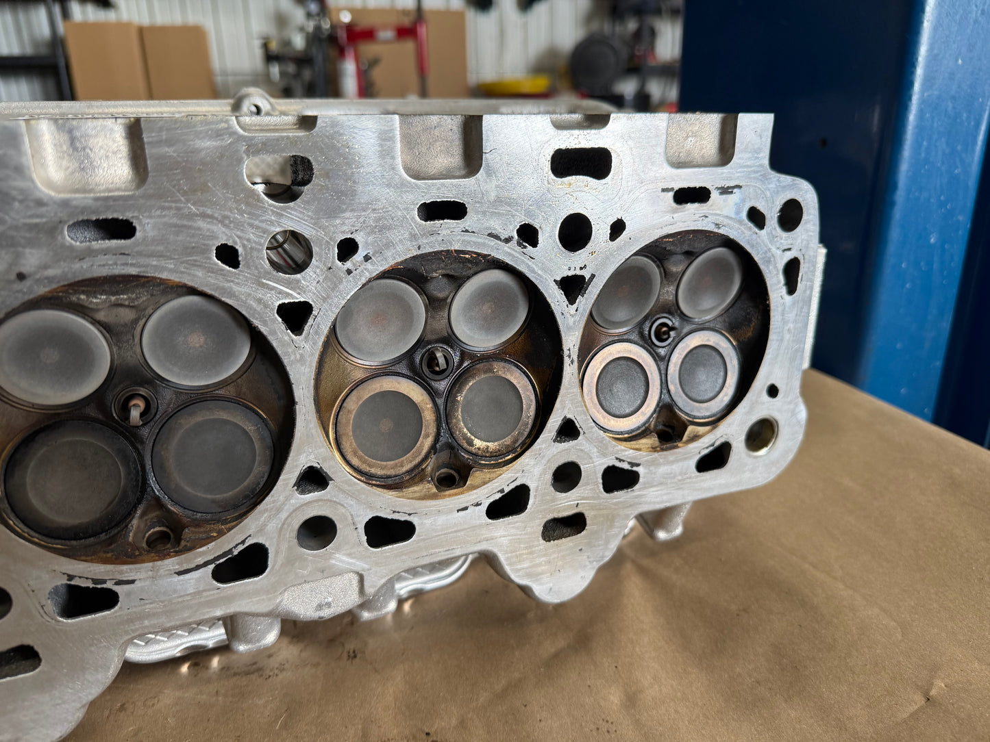2024-2026 Ford Mustang DOHC Cylinder Heads RH LH Pair Valves 5.0L Coyote Gen 4