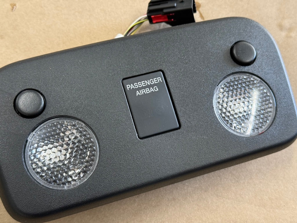 2015-2023 Ford Mustang GT GT500 Dome Light Coupe Black Interior