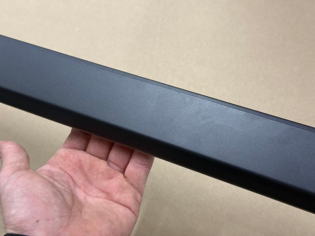 2023-2025 Ford F-250 Center Dash Radio Trim Surround Charcoal Metallic/Chrome