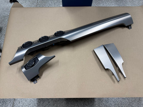 2015-2023 Ford Mustang GT 5.0 Aluminum Interior Dash Trim Kit 4-Piece