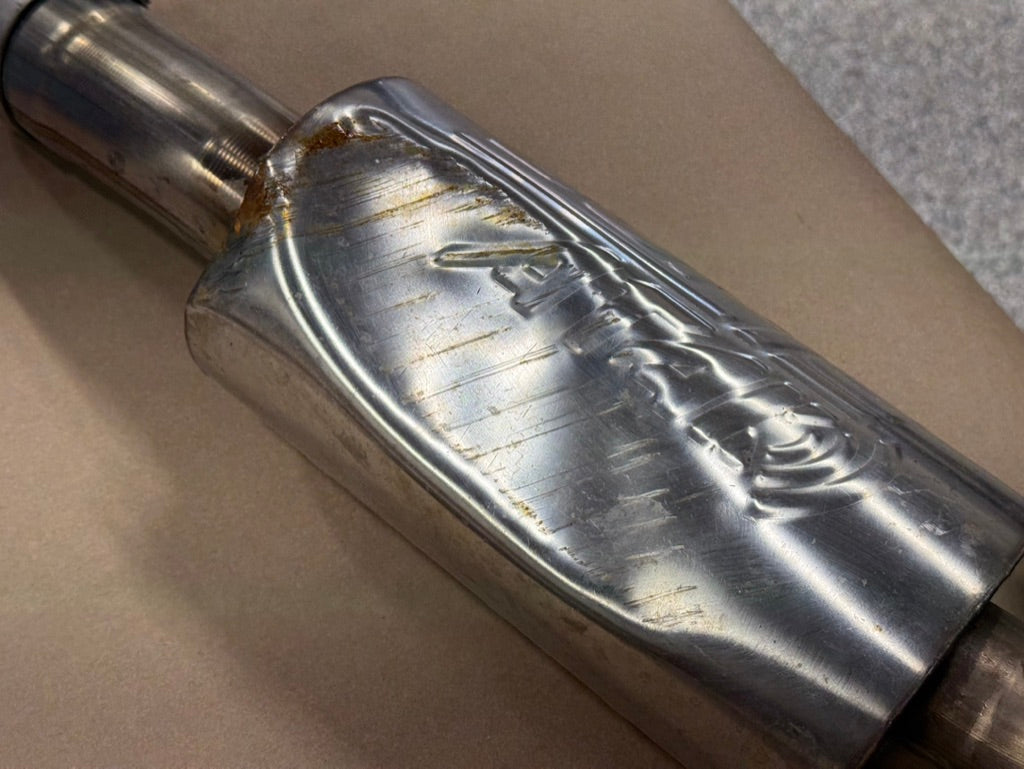 2010-2015 Chevrolet Camaro SS Borla ATAK Axle Back Exhaust Mufflers Used
