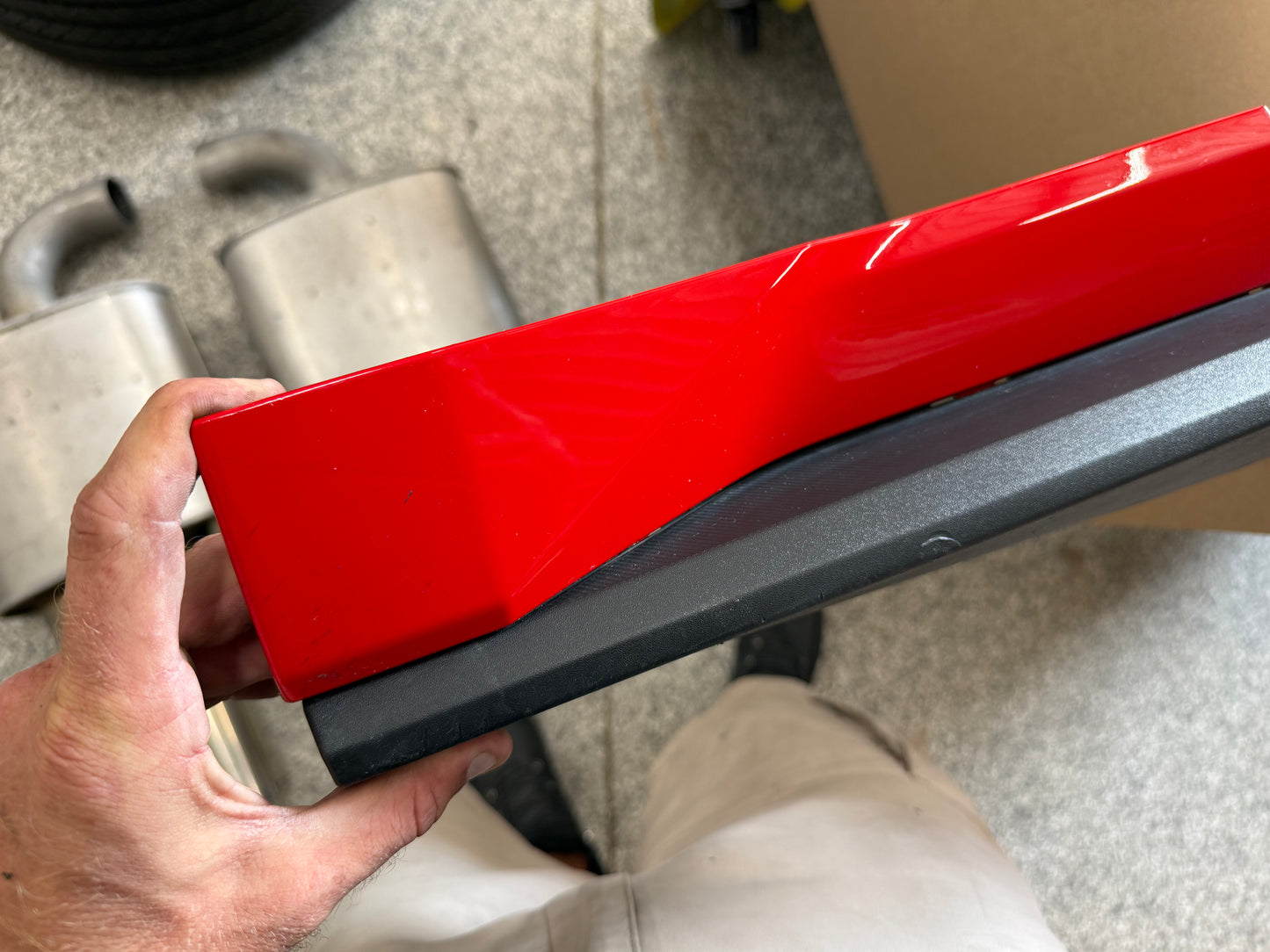 2024-2026 Ford Mustang GT LH Driver Side Skirt Molding "PQ"